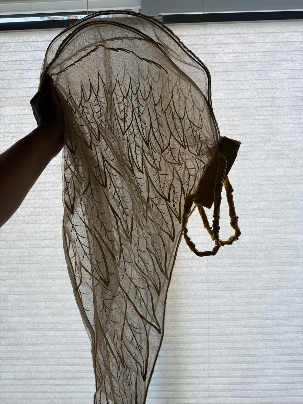 Chasing Fileflies Wings Gold Phoenix Costume sheer gold Wing-Pattern shimmer